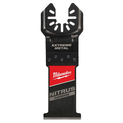 Milwaukee 1-3/8" NITRUS Carbide Extreme Metal Universal Fit Oscillating Multi-Tool Blade (10 PK) | 49-25-1569
