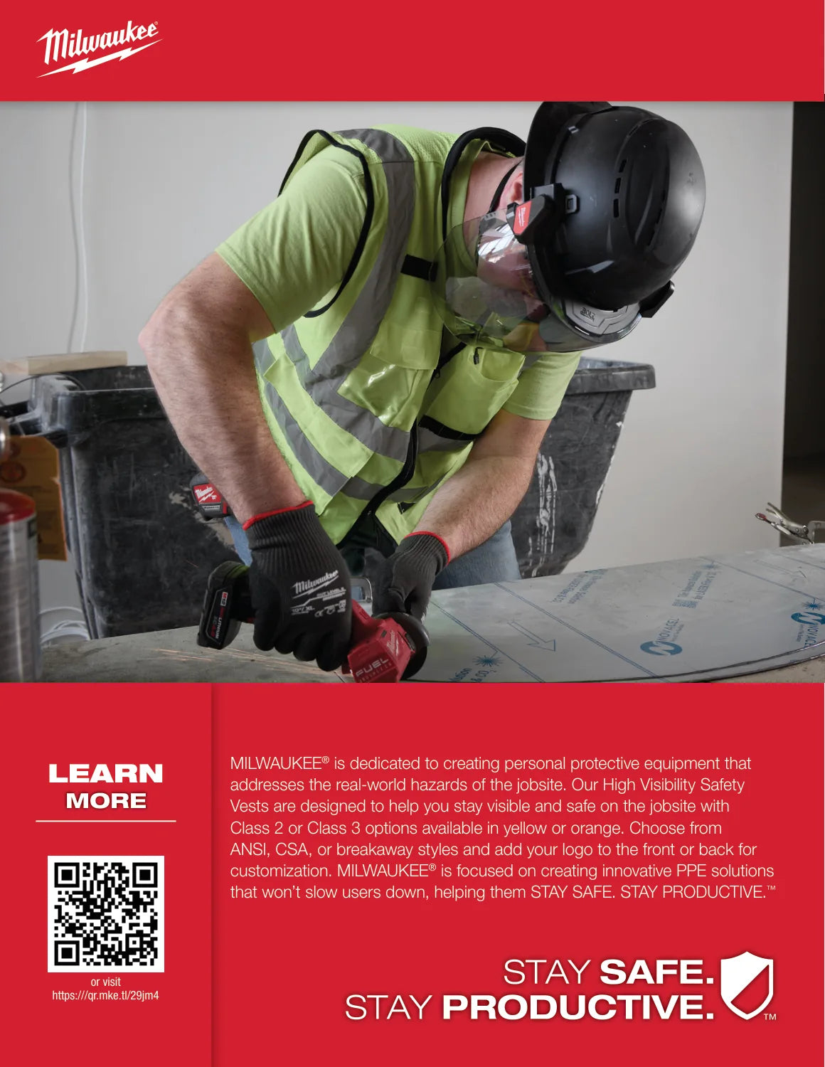 Milwaukee 2025 Safety Vest Guide, PDF page 2: Choose the vest style