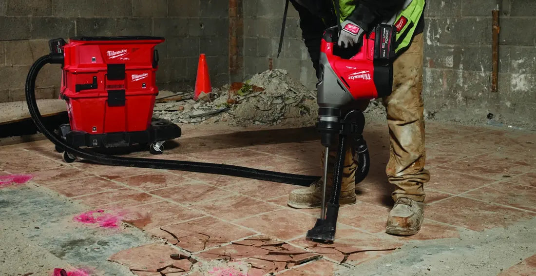 Concrete application photograph from the Milwaukee guide