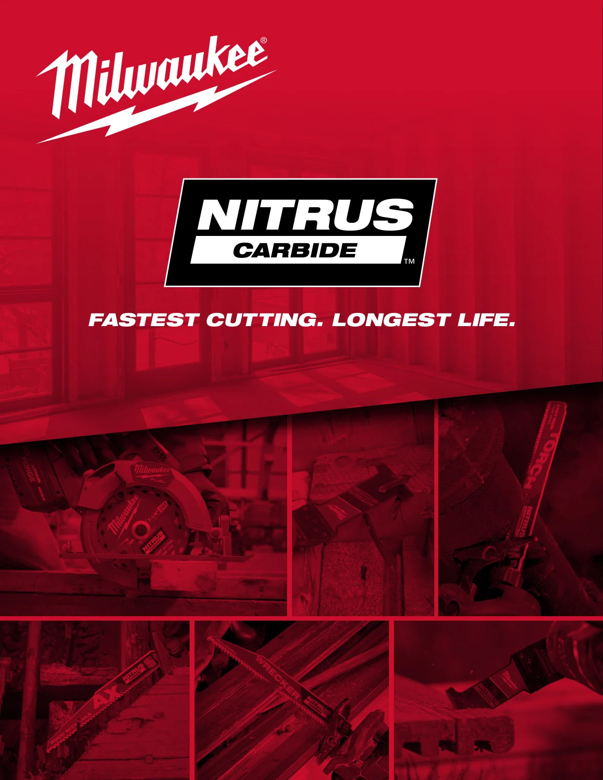 Milwaukee 2026 NITRUS Carbide Cutting Solutions Feature Sheet