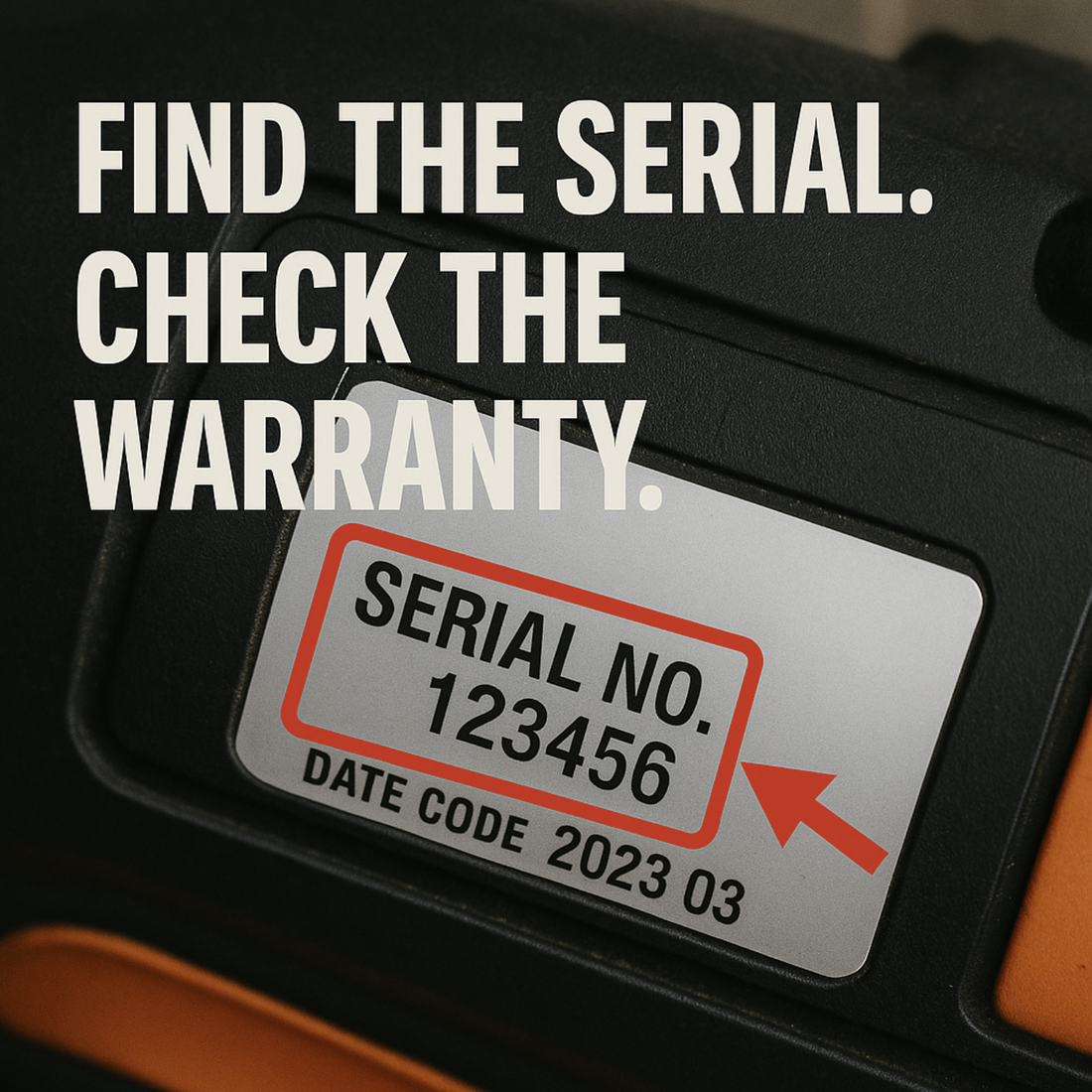 How to Read Your Tool’s Serial Number or Date Code
