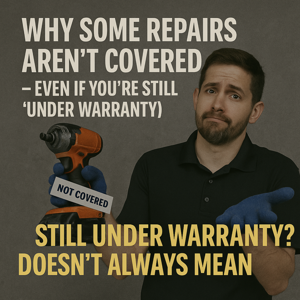 Why Some Repairs Aren’t Covered — Even If You’re Still ‘Under Warranty’