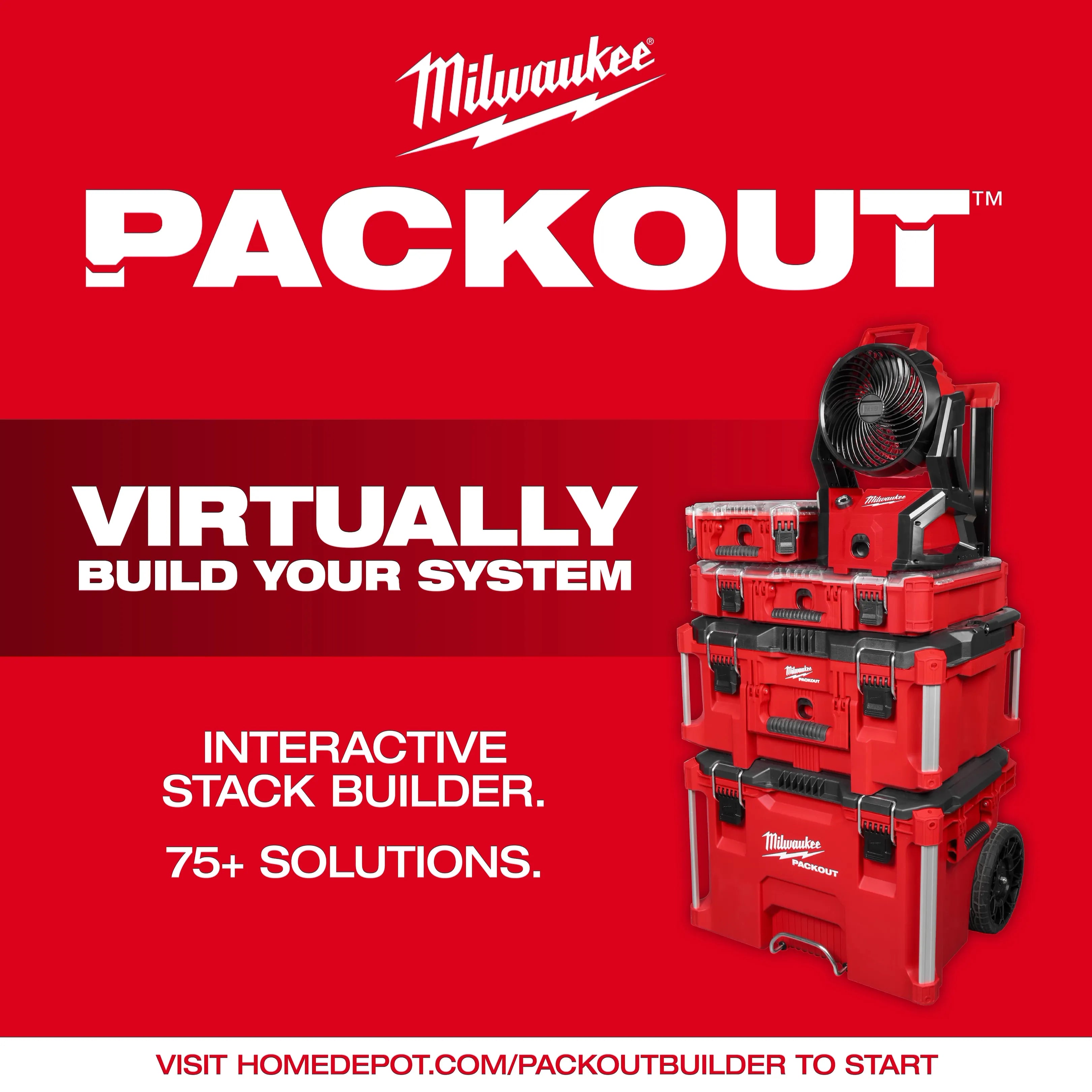 M18™ Brushless Fan w/ PACKOUT™ Compatibility