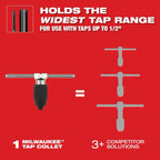 Milwaukee 38-Piece SAE Tap & Die PACKOUT Set with  Hex-LOK 2-in-1 Handle | 49-22-5604