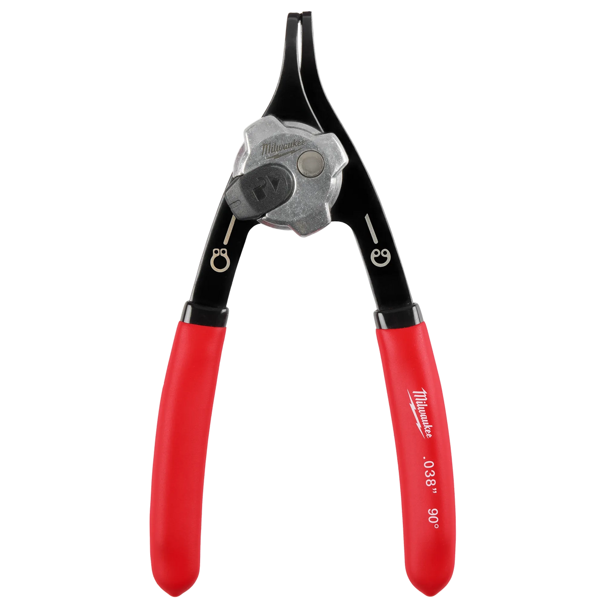 Milwaukee .038" Convertible Snap Ring Pliers - 90° | 48-22-6532