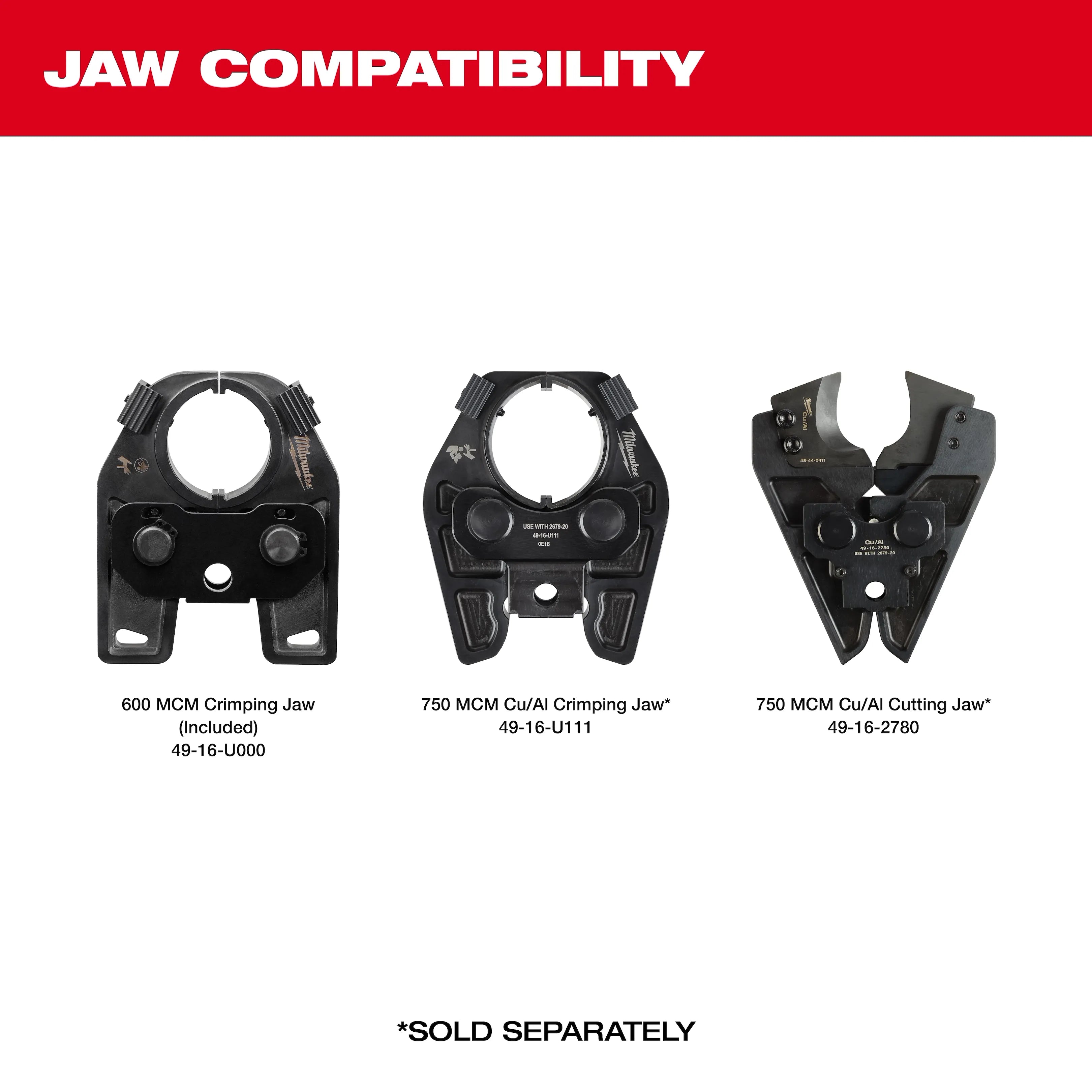 M18™  FORCE LOGIC™ 600 MCM Crimper