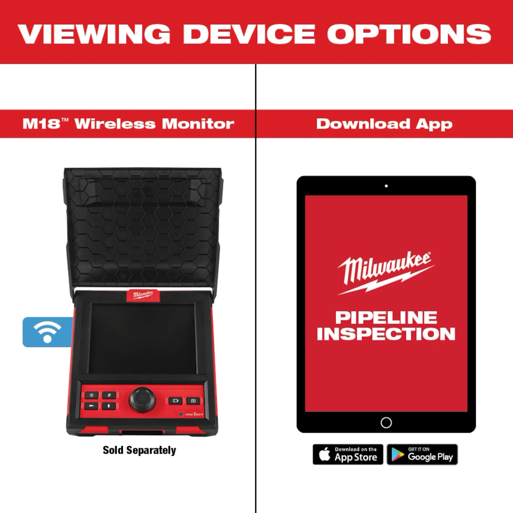 M18™ 325’ Stiff Modular Pipeline Inspection System