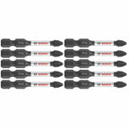 Bosch ITPH22B 10 pc. Impact Tough 2 In. Phillips #2 Power Bits (Bulk Pack)