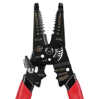 10-28 AWG Multi-Purpose Dipped Grip Wire Stripper & Cutter w/ Reinforced Head
