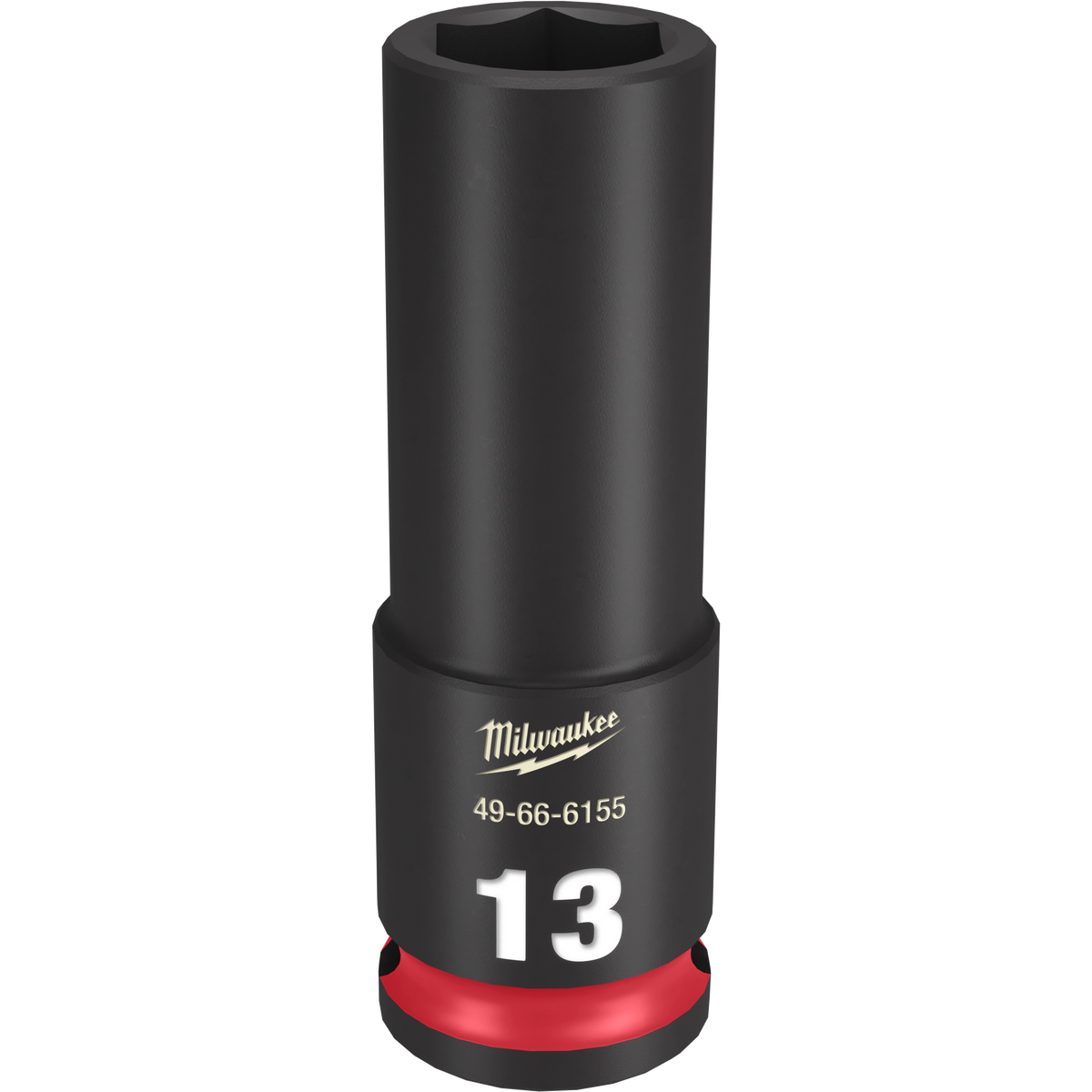 Milwaukee SHOCKWAVE Impact Duty 3/8"Drive 13MM Deep 6 Point Socket | 49-66-6155