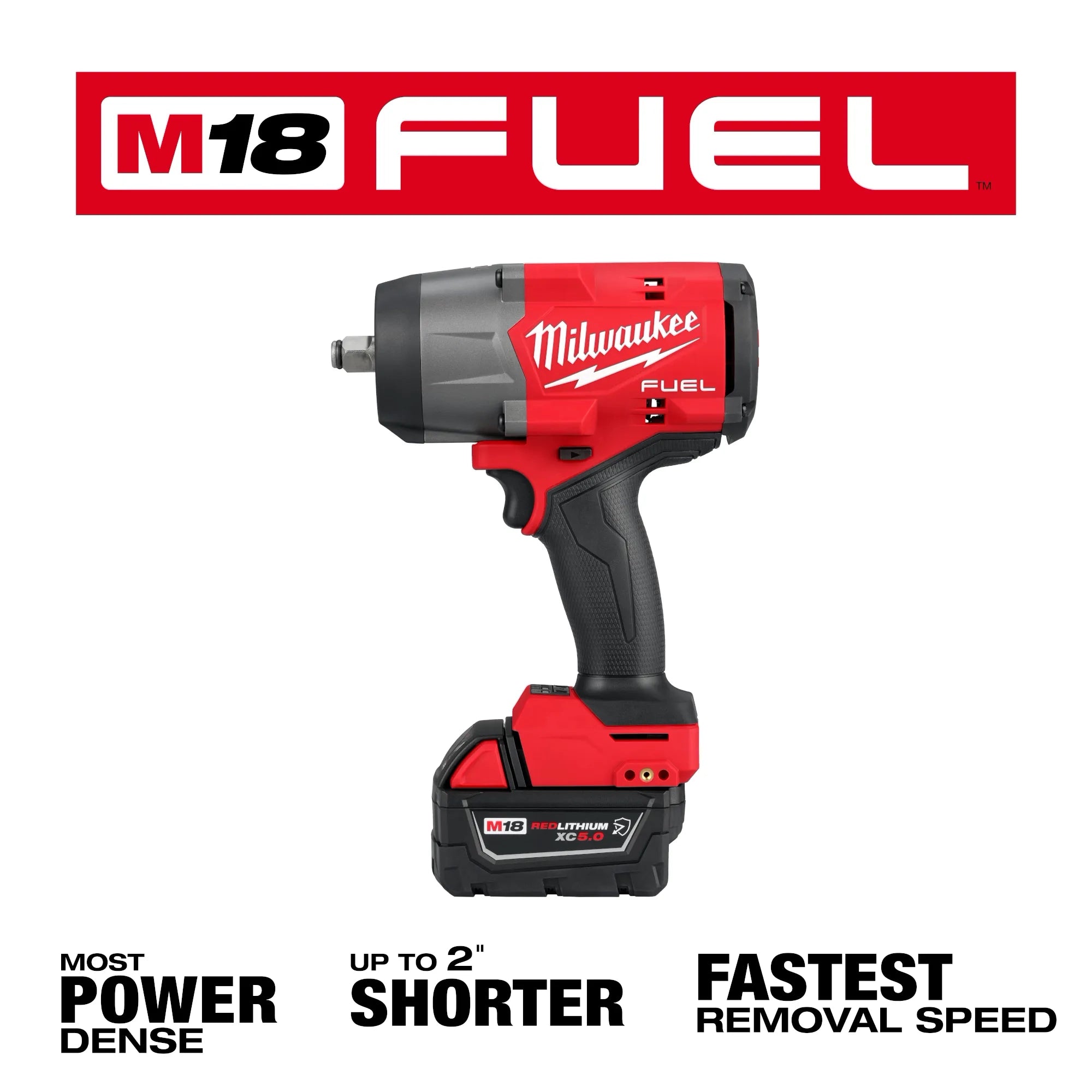 M18 FUEL™ 1/2" High Torque Impact Wrench w/ Friction Ring