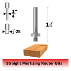 Bosch 82816MC 1/4 In. Mortising Arbor