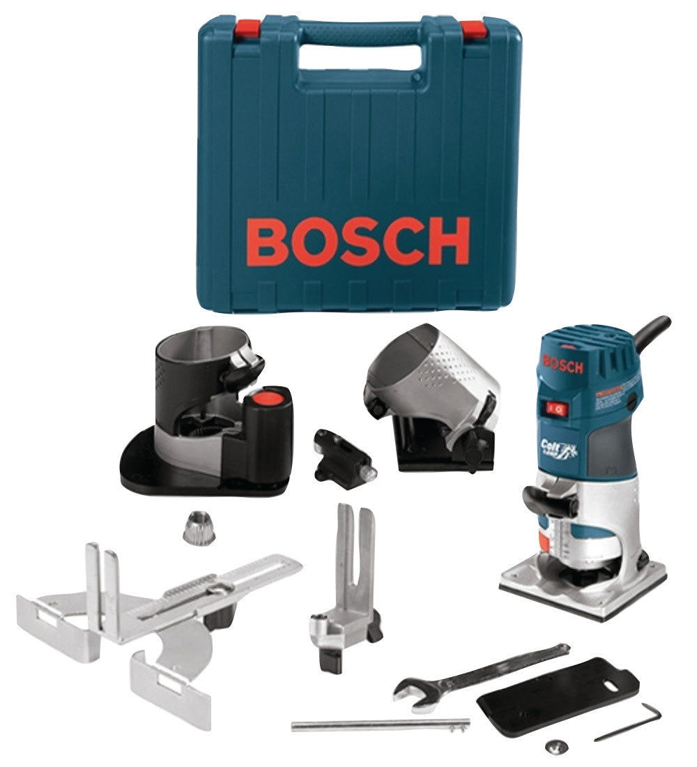 Bosch PR20EVSNK 1 HP Colt Variable Speed Electronic Palm Router Installer's Kit