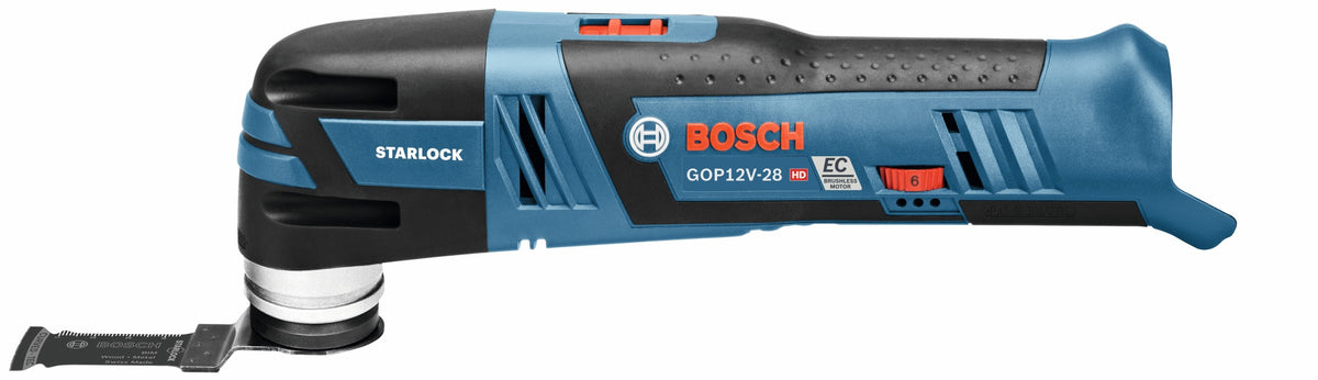 Bosch GOP12V-28N 12V Max EC Brushless Starlock Oscillating Multi-Tool (Tool Only)
