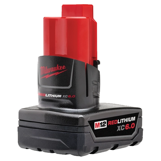 Milwaukee M12 REDLITHIUM XC6.0 Battery | 48-11-2460
