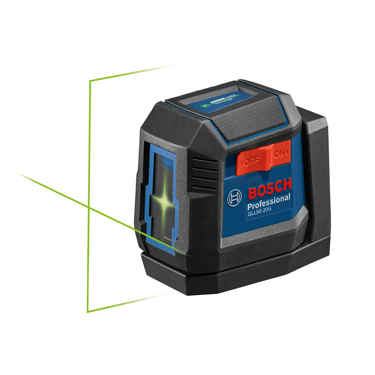 Bosch GLL50-20G Green-Beam Self-Leveling Cross-Line Laser