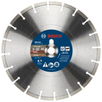 Bosch DBS1201 12 In. Segmented Rim Blade for Rough Cuts