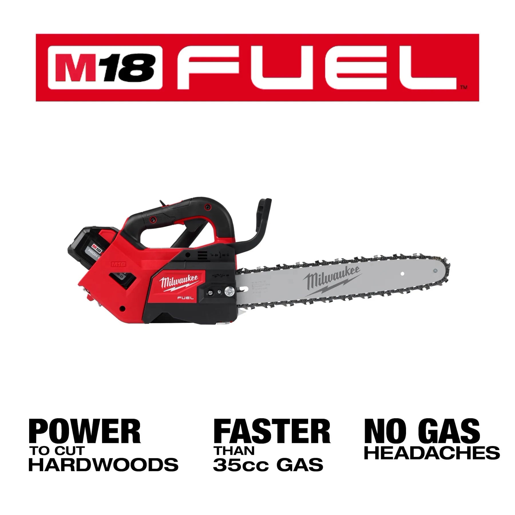 M18 FUEL™ 12" Top Handle Chainsaw