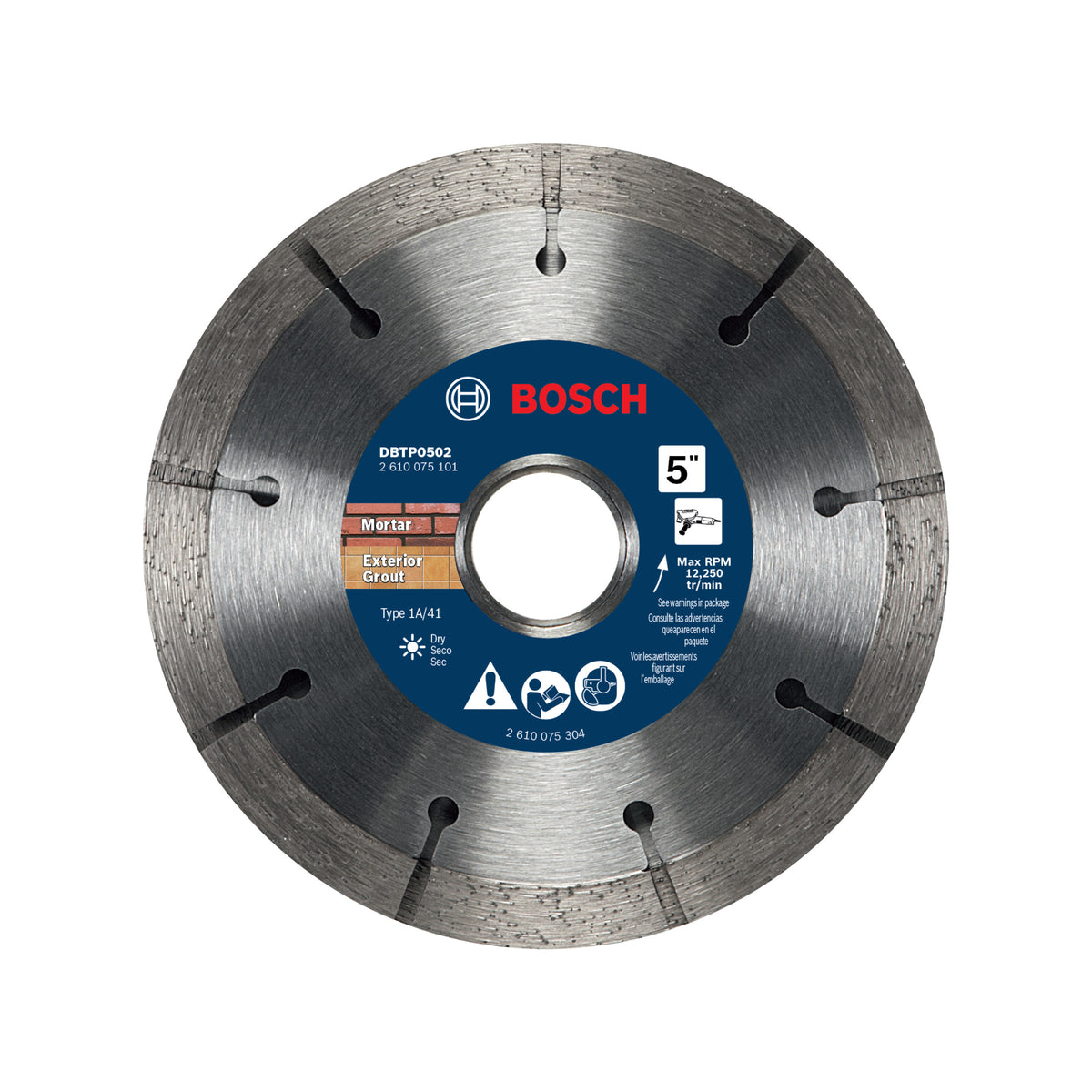Bosch DBTP0502 5 In. Premium Sandwich Tuckpointing Wheel