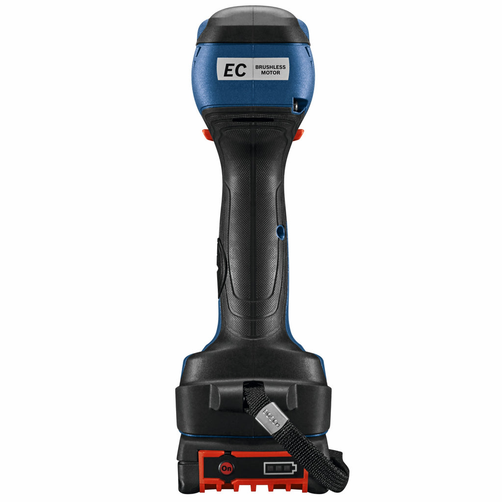 Bosch GDX18V-1800B12 18V Two-In-One 1/4 In. and 1/2 In. Bit/Socket Impact Driver/Wrench Kit with 2 Ah Standard Power Battery
