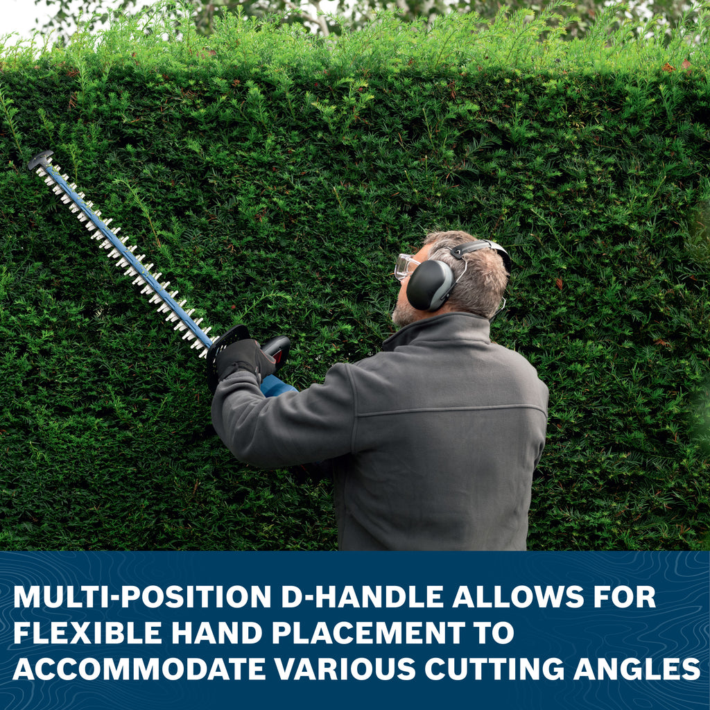 Bosch GHE18V-60-2N18X 18V 24 In. Cordless Hedge Trimmer Kit