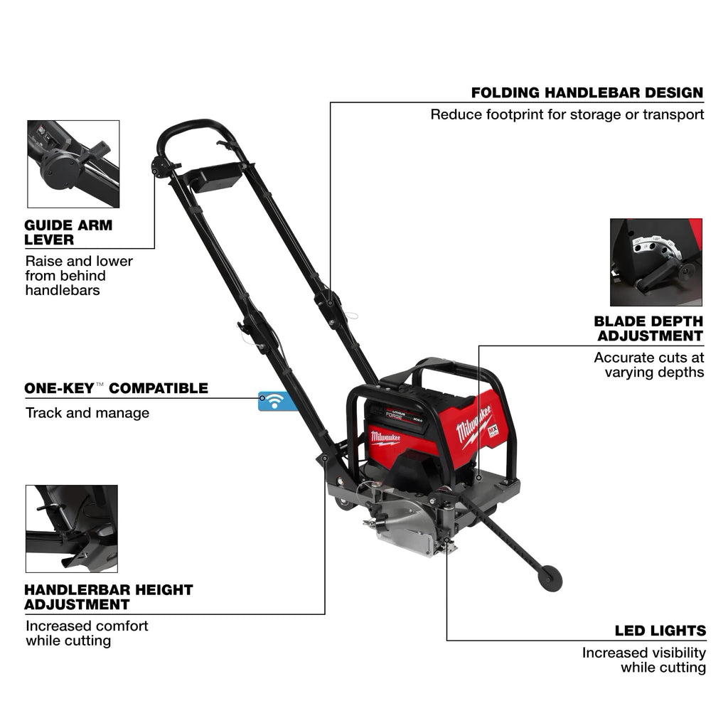 Milwaukee MX FUEL 6" Green Concrete Saw Kit | MXF316-2XC