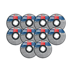Bosch TCWX1S450P10 10 pc. 4-1/2 In. x .045 In. Type 1/41 X-LOCK Metal/Stainless Steel Fast Cutting Abrasive Wheel 60 Grit