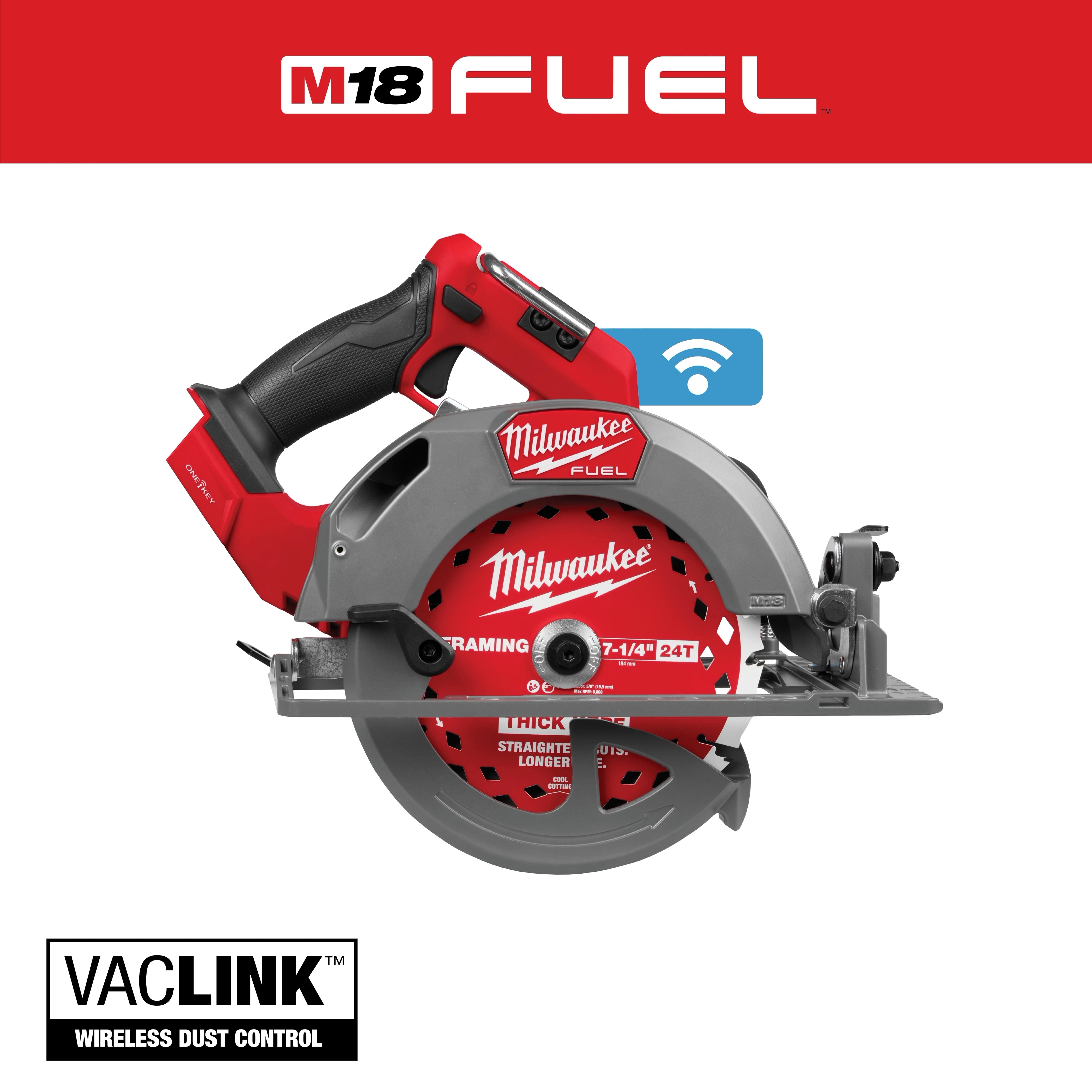 M18 FUEL™ 7-1/4" Circular Saw w/ ONE-KEY™