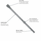 Bosch HS1903 1 In. x 16 In. SDS-max R-Tec Flat Chisel
