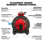 M18™ 200’ Stiff Modular Pipeline Inspection System