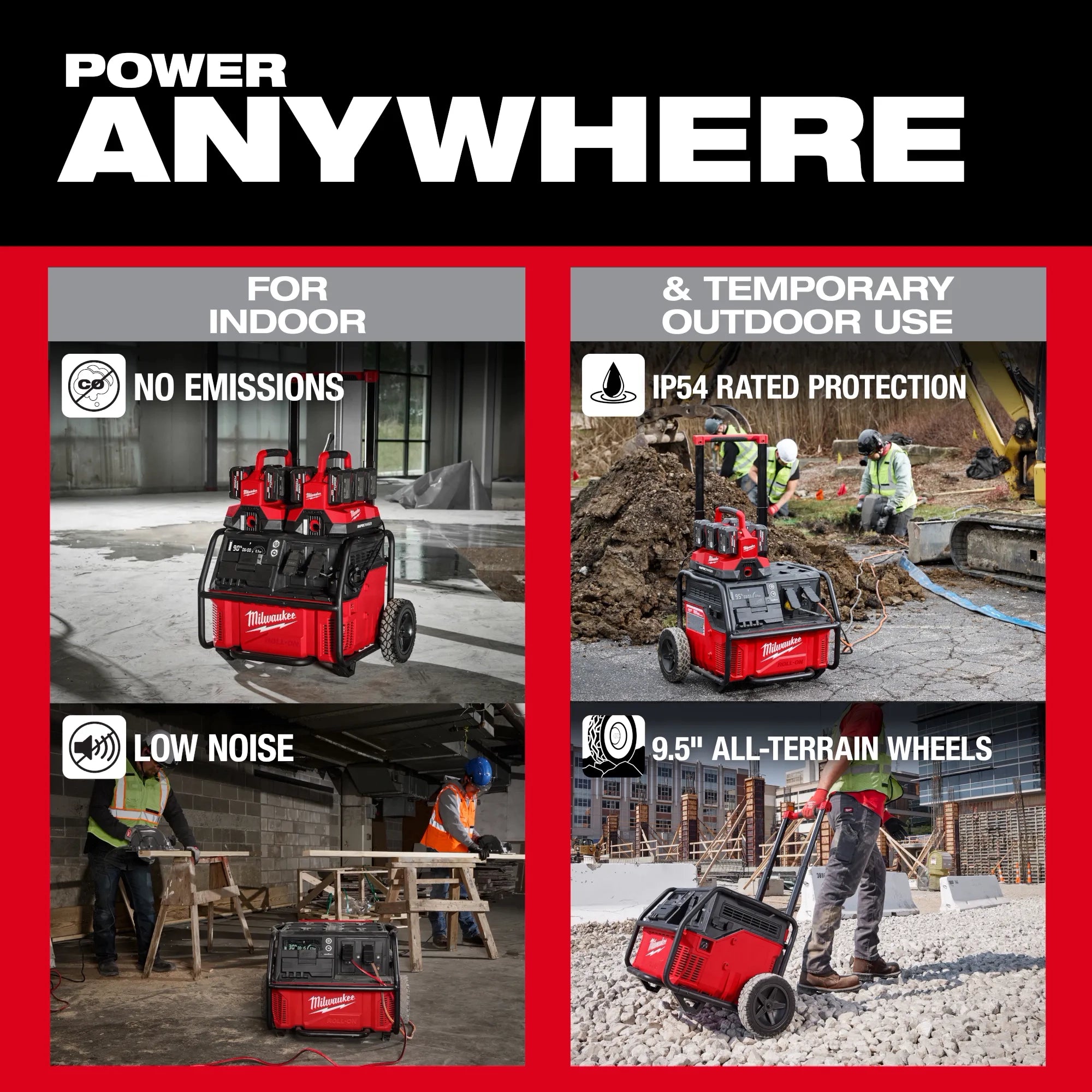 ROLL-ON™ 7200W/3600W 2.5kWh Power Supply