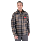 Milwaukee GRIDIRON Flannel Shirt - Gray