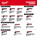 M18 FUEL™ 4-1/2"-6" Variable Speed Braking Grinder, Paddle Switch w/ ONE-KEY™