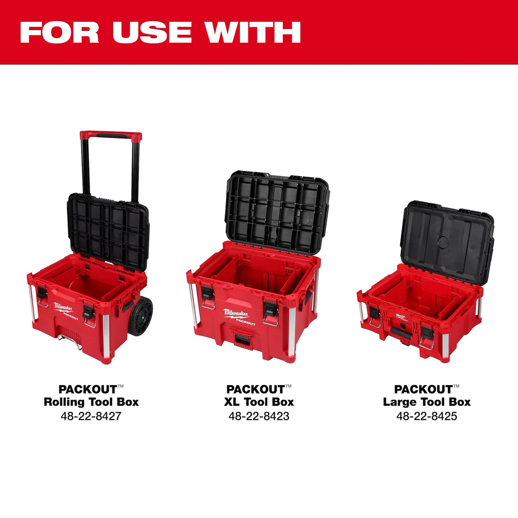 Tool Box Attachment Ready Tray for PACKOUT™ Tool Boxes