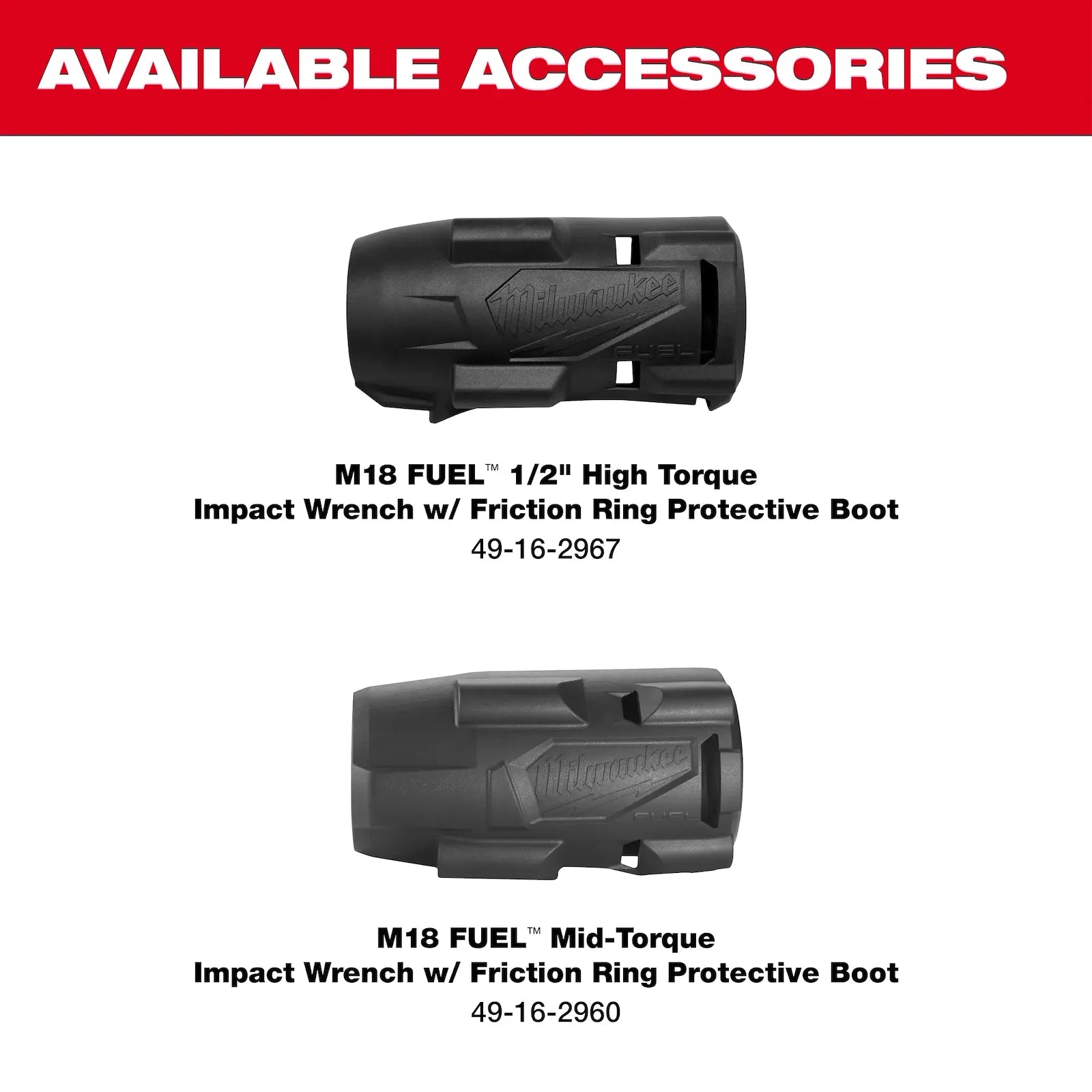 M18 FUEL™ 1/2" HTIW & 3/8" MTIW Automotive Combo Kit