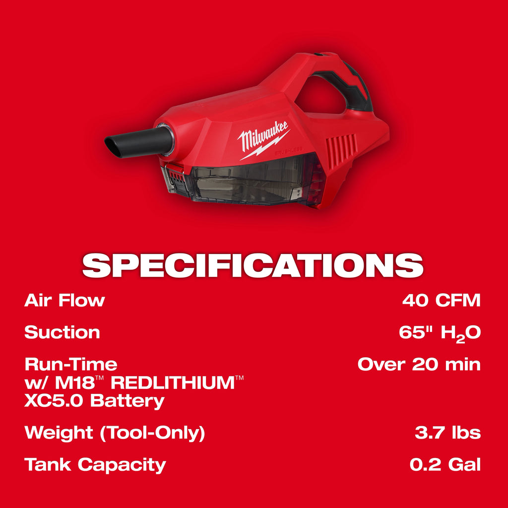 M18™ Brushless Handheld Vacuum