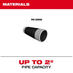 Threading Jaw Inserts for Coated Pipe