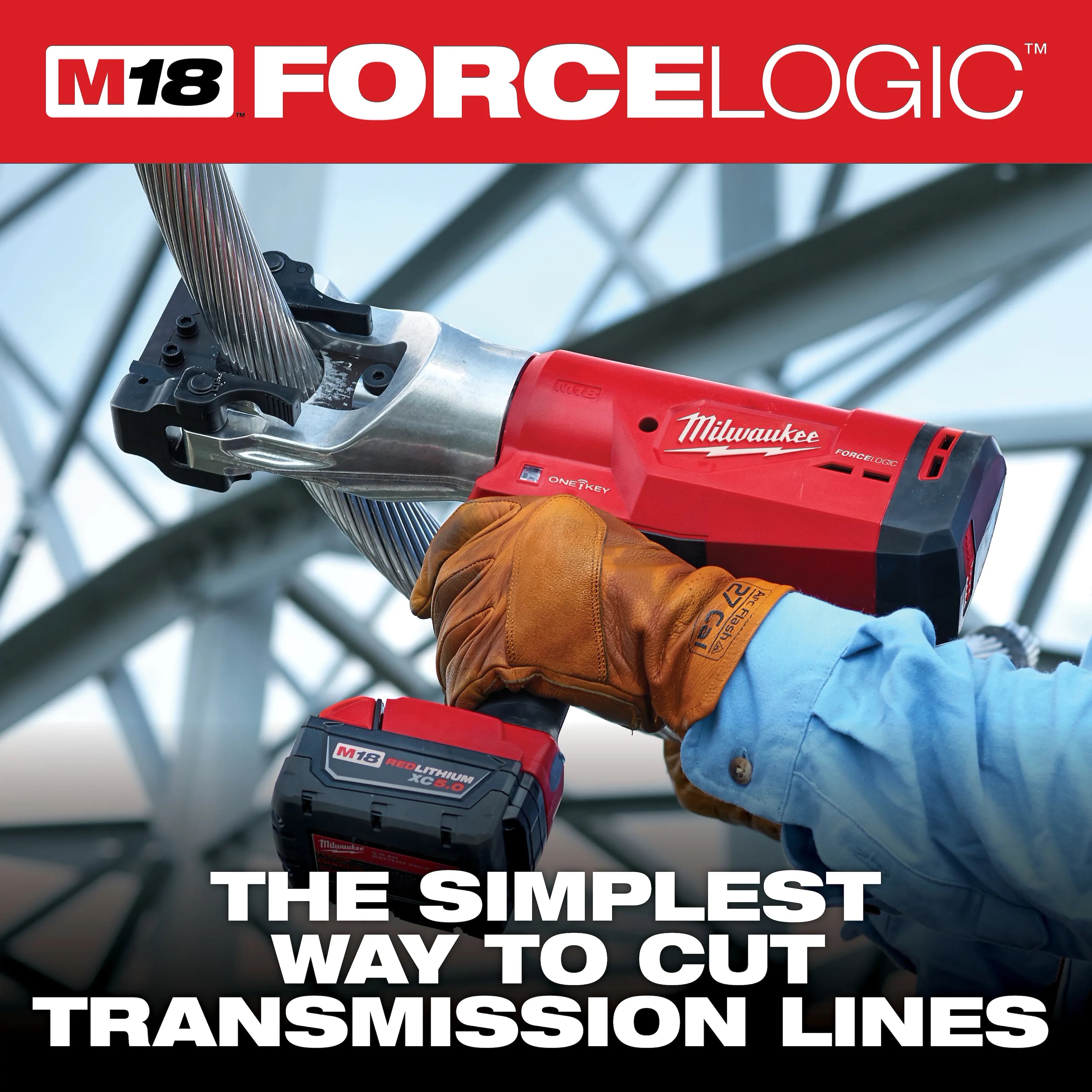 M18™ FORCE LOGIC™ 1590 ACSR Cable Cutter