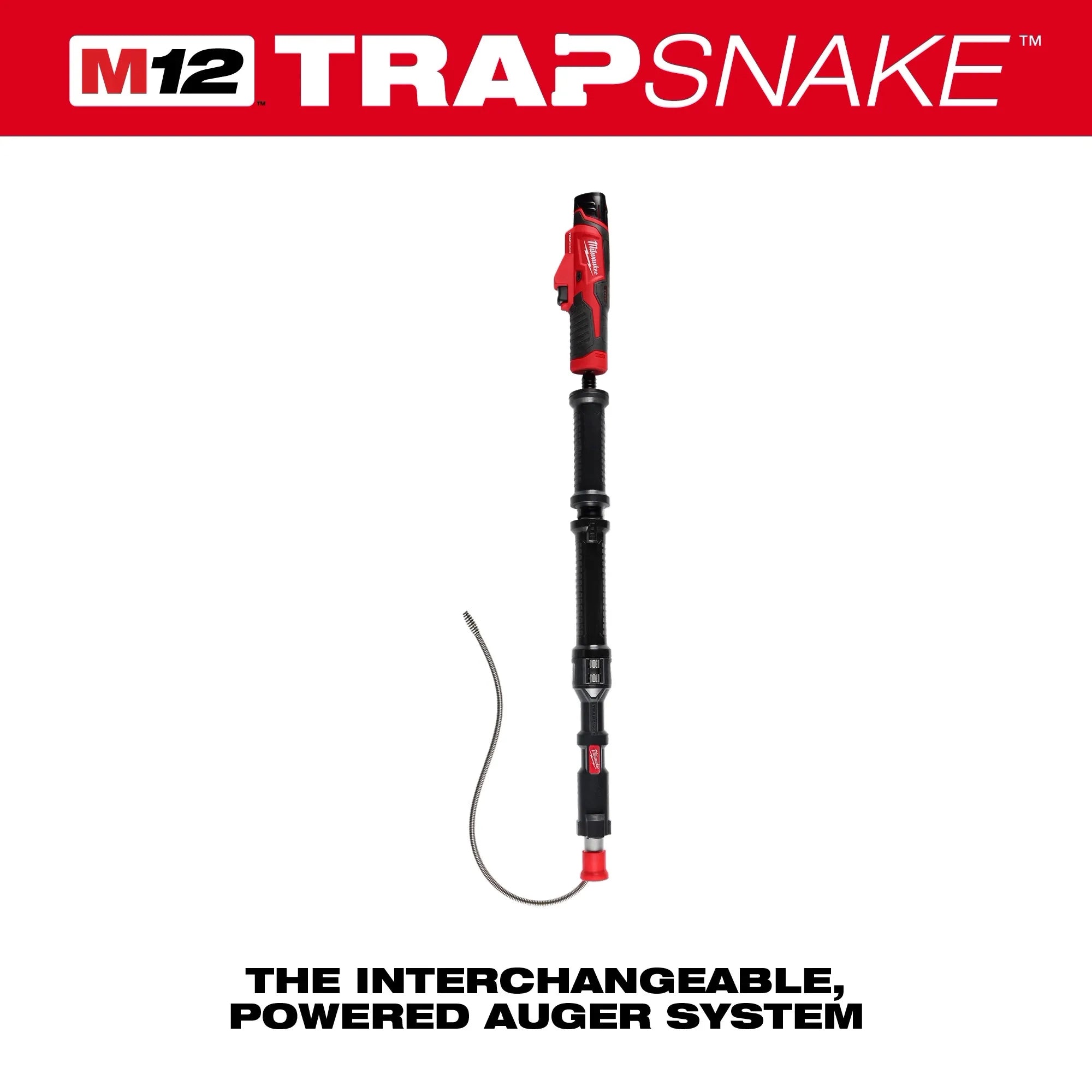 M12™ TRAPSNAKE™  4' Urinal Auger