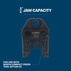 Bosch GPTSD075CUSS ¾ In. Standard Press Jaw