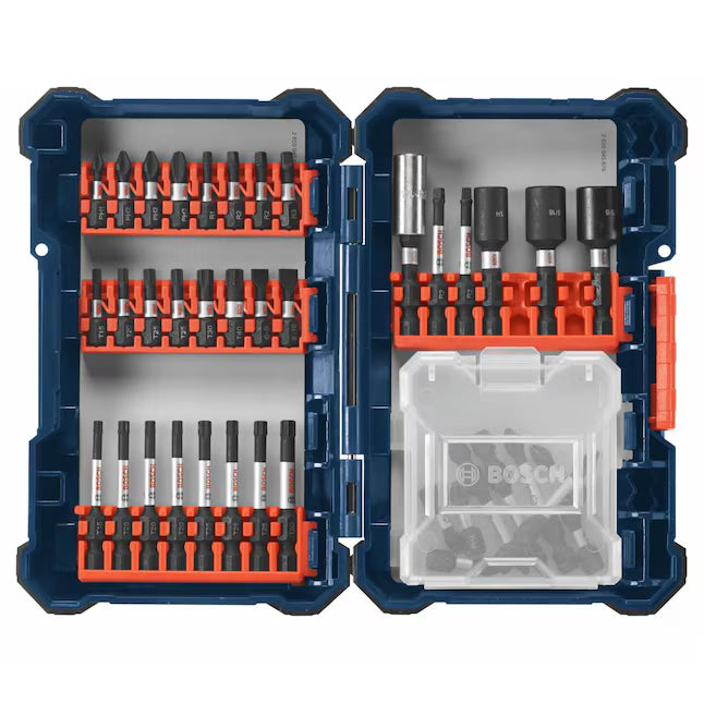 Impact Tough Screwdriver Bit Set 40 -Piece