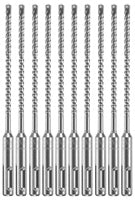 Bosch HCFC2011B10 10 pc. 3/16 In. x 4 In. x 6-1/2 In. SDS-plus Bulldog Xtreme Carbide Rotary Hammer Drill Bits