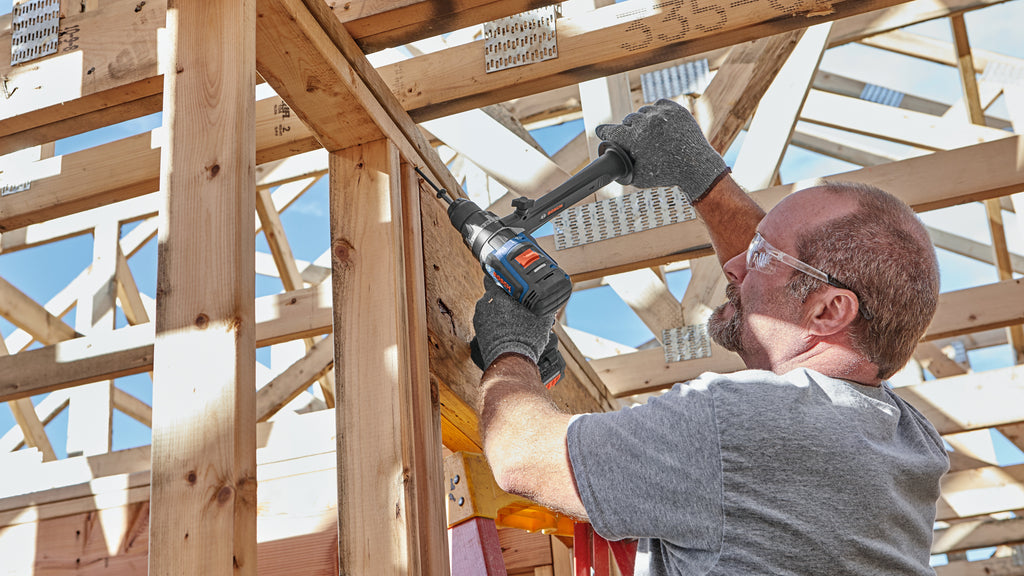 Bosch GSB18V-1330CB14 PROFACTOR 18V Connected-Ready 1/2 In. Hammer Drill/Driver Kit with (1) CORE18V 8 Ah High Power Battery