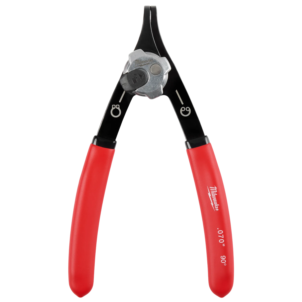Milwaukee .070" Convertible Snap Ring Pliers - 90° | 48-22-6538