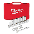 Milwaukee 3/8" Drive 28-Piece Ratchet & Socket Set- SAE | 48-22-9408