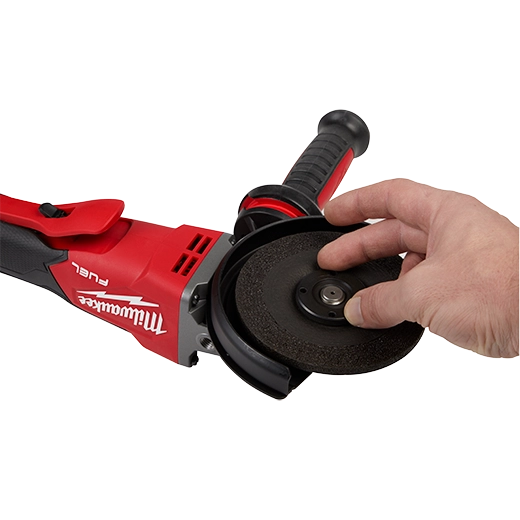 M18 FUEL 5" Flathead Braking Grinder, Paddle Switch No-Lock