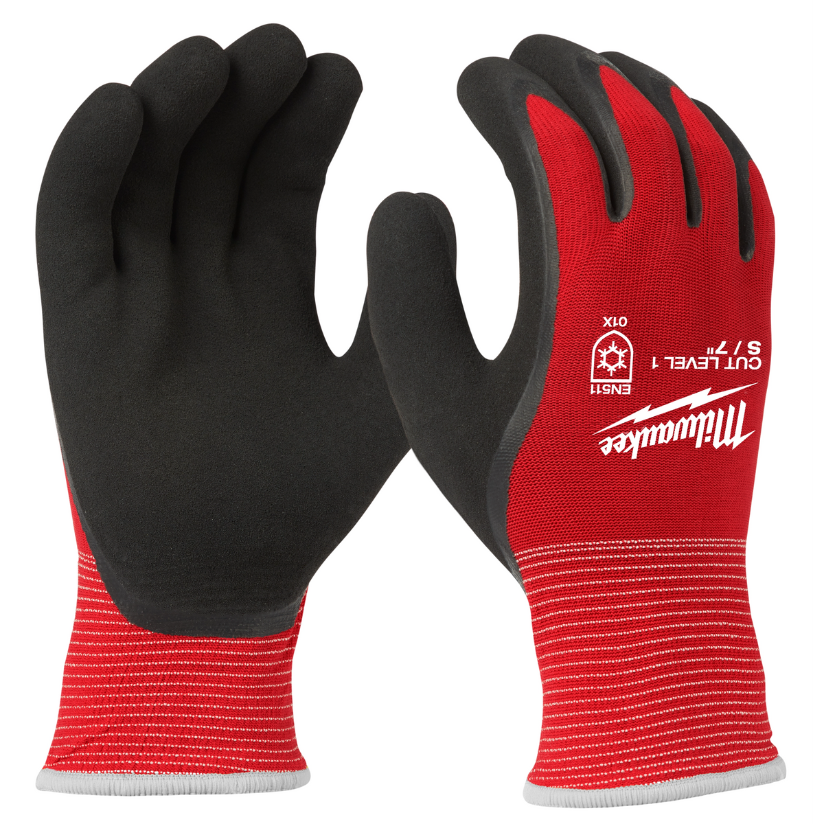 Milwaukee Cut Level 1 Winter Dipped Gloves - S | 48-22-8910
