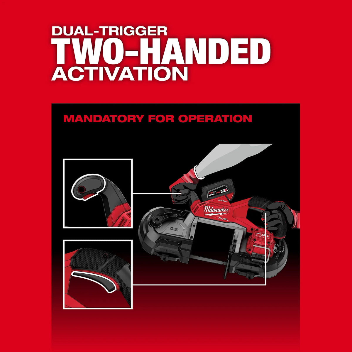 M18 FUEL™ Deep Cut Dual Trigger Band Saw w/ ONE-KEY™