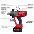M18 FUEL™ 1" High Torque Impact Wrench w/ ONE-KEY™