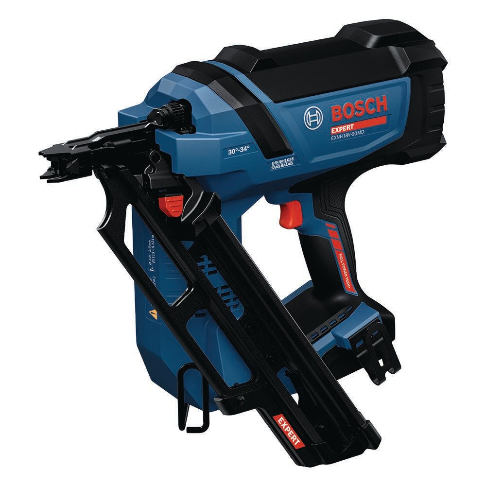 Bosch EXNH18V-90MDN EXPERT 18V 30-Degree Framing Nailer (Tool Only)